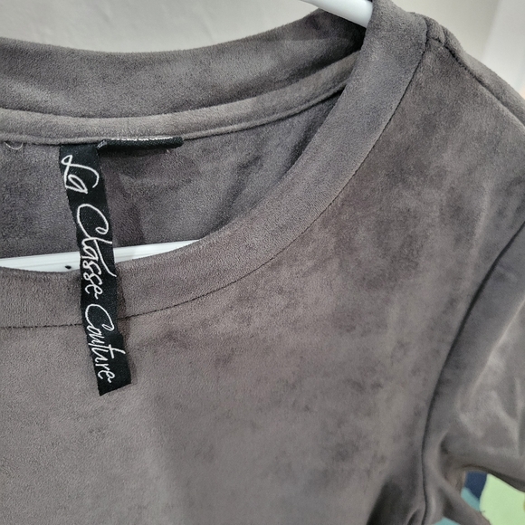 Suede la Classe couture dress - Picture 4 of 8